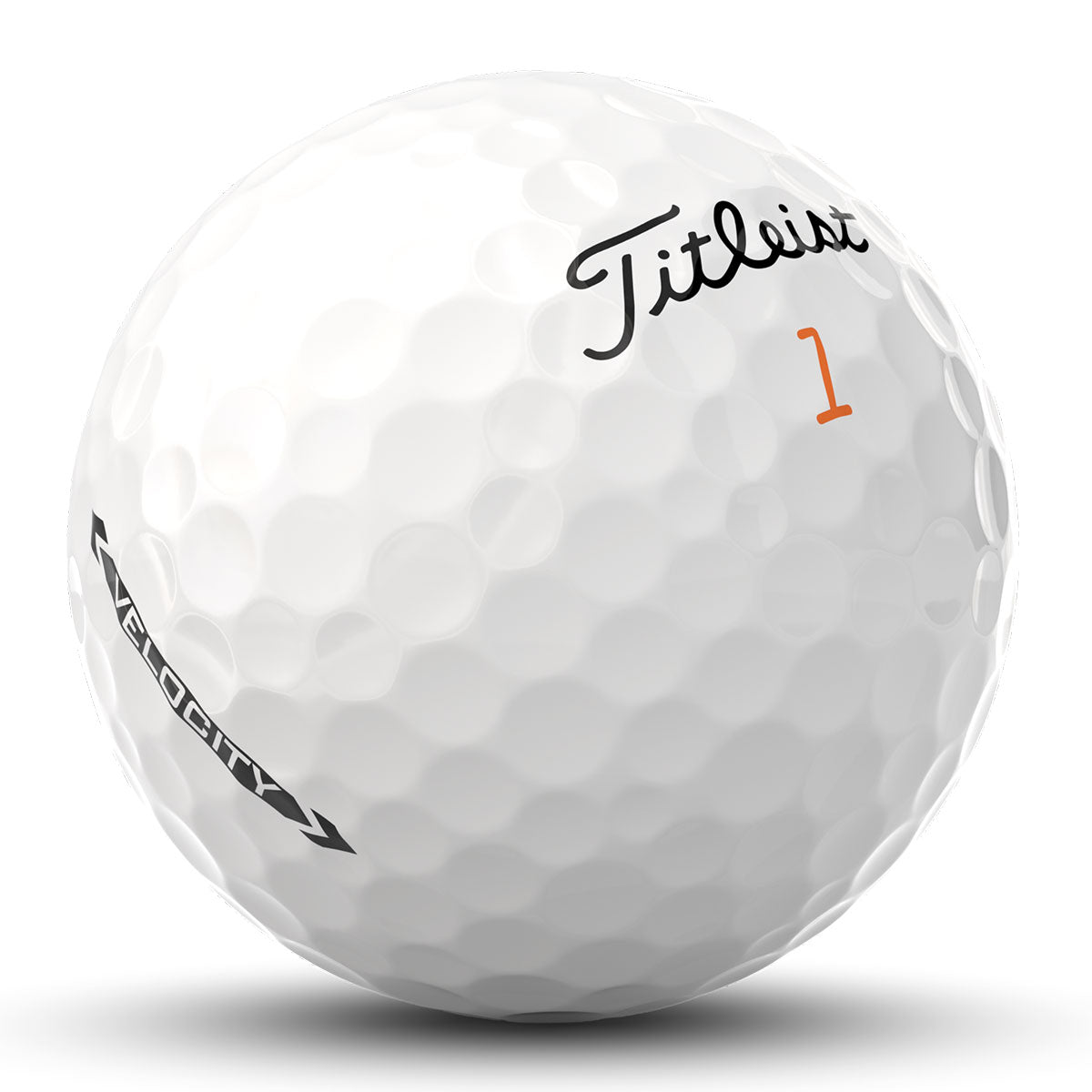Titleist 2024 Velocity White Golf Balls - White / Dozen